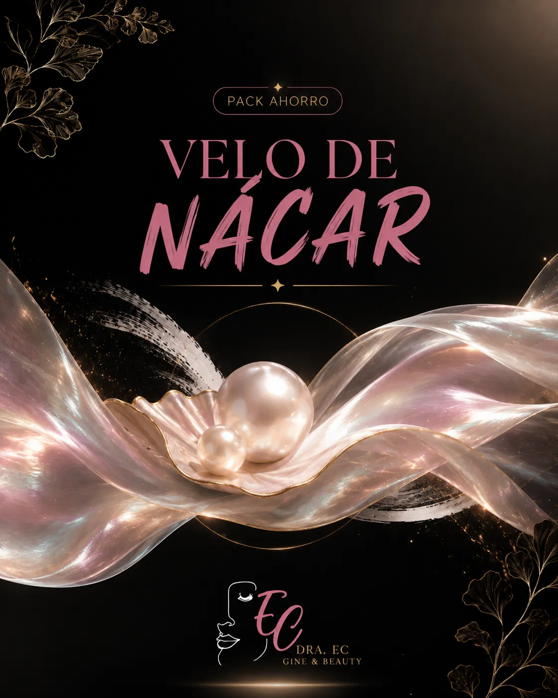 Creatividad del pack Velo de Nácar de GABBEC